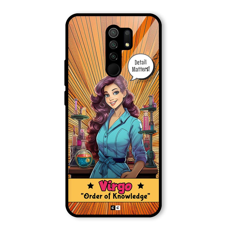 Virgo Order Glass Back Case for Poco M2