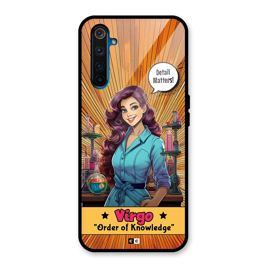 Virgo Order Glass Back Case for Realme 6 Pro
