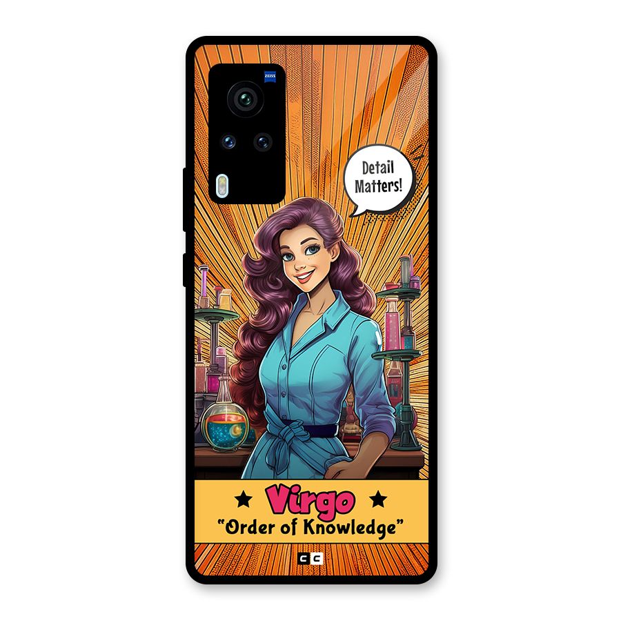 Virgo Order Glass Back Case for Vivo X60 Pro