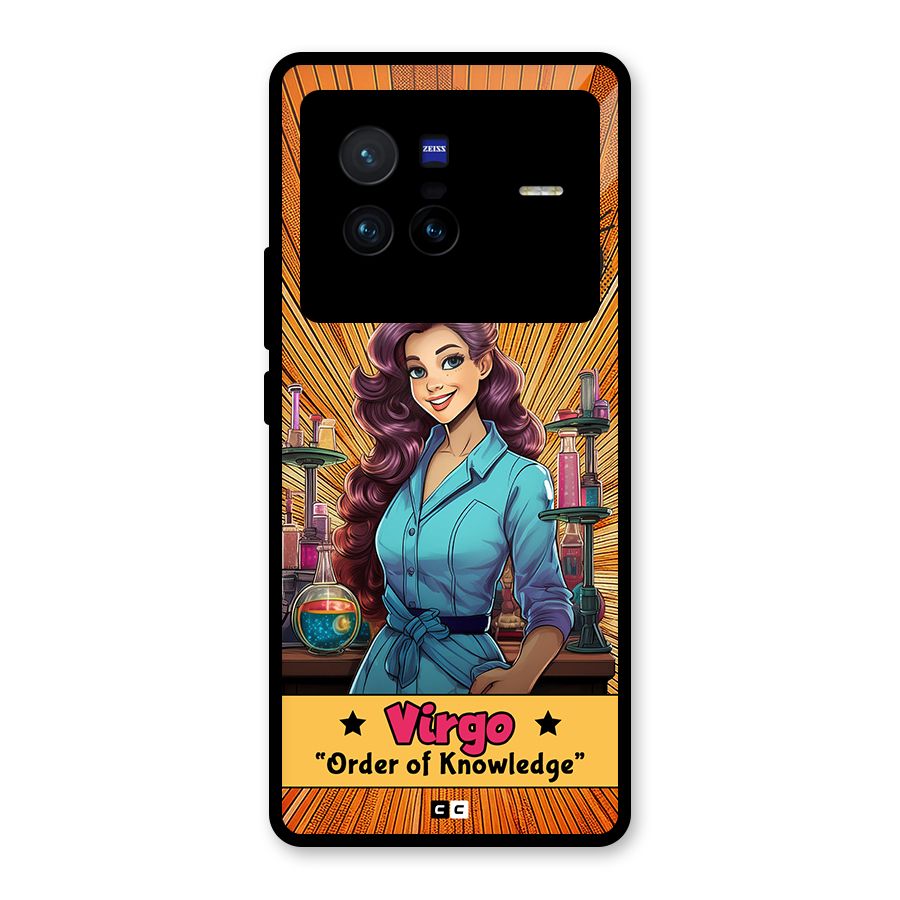 Virgo Order Glass Back Case for Vivo X80
