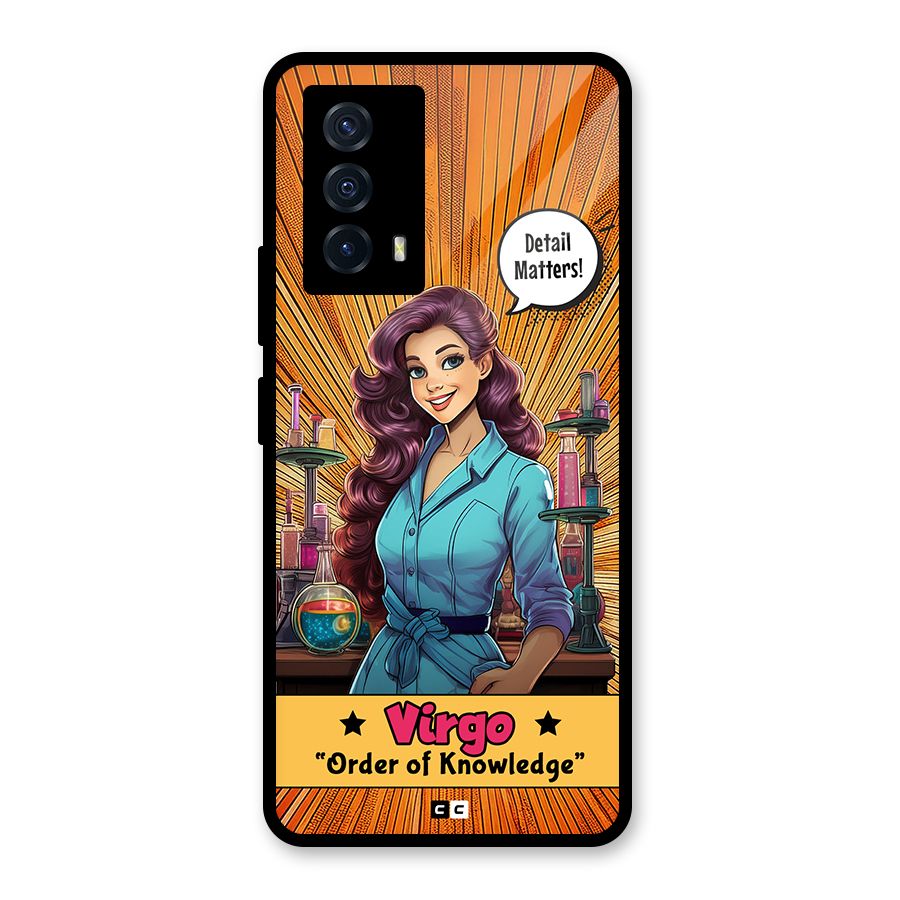 Virgo Order Glass Back Case for Vivo iQOO Z5