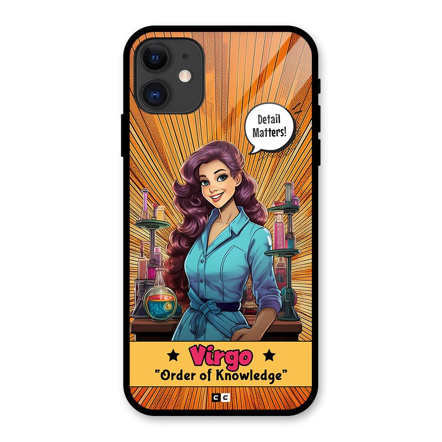 Virgo Order Glass Back Case for iPhone 11