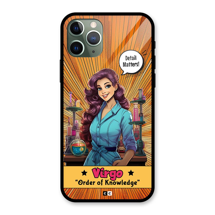 Virgo Order Glass Back Case for iPhone 11 Pro