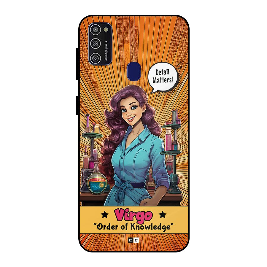 Virgo Order Metal Back Case for Galaxy M21