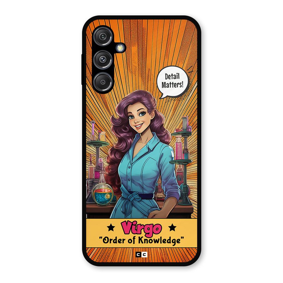 Virgo Order Metal Back Case for Galaxy M34 5G