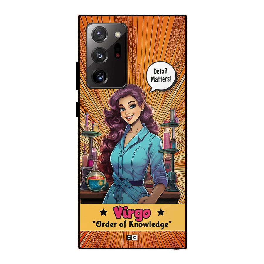 Virgo Order Metal Back Case for Galaxy Note 20 Ultra 5G