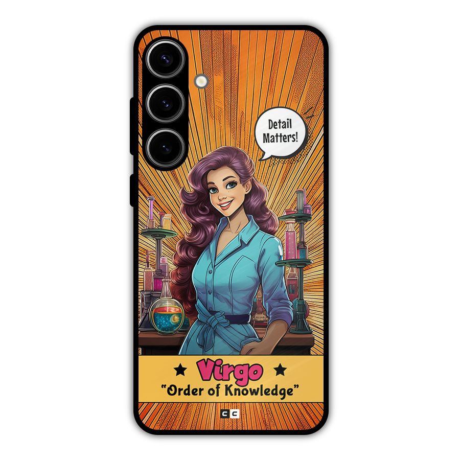 Virgo Order Metal Back Case for Galaxy S24 Plus