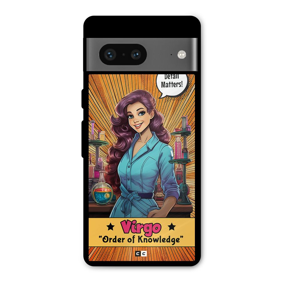 Virgo Order Metal Back Case for Google Pixel 7