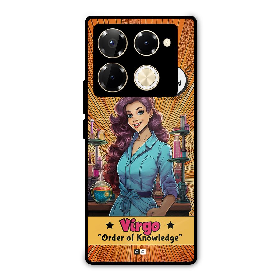Virgo Order Metal Back Case for Infinix Note 40 Pro