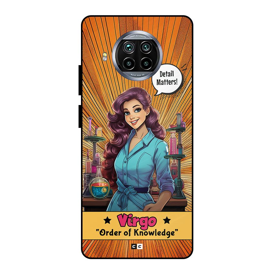 Virgo Order Metal Back Case for Mi 10i