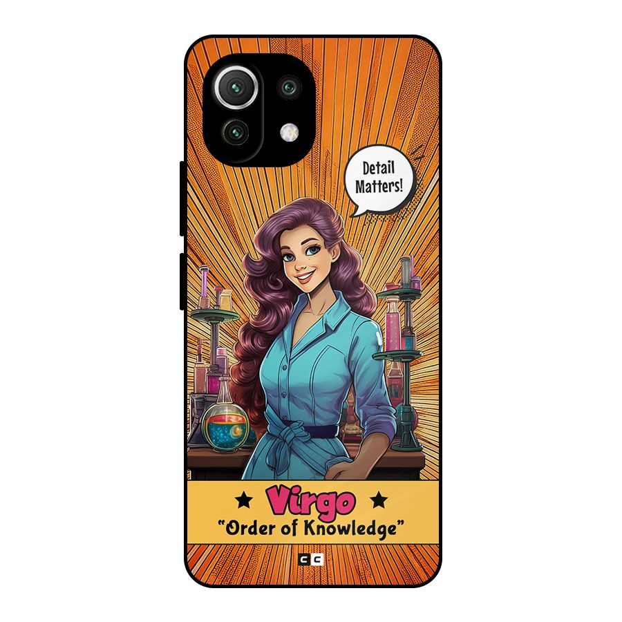 Virgo Order Metal Back Case for Mi 11 Lite NE 5G
