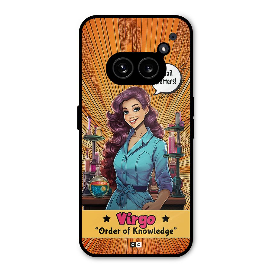 Virgo Order Metal Back Case for Nothing Phone 2a