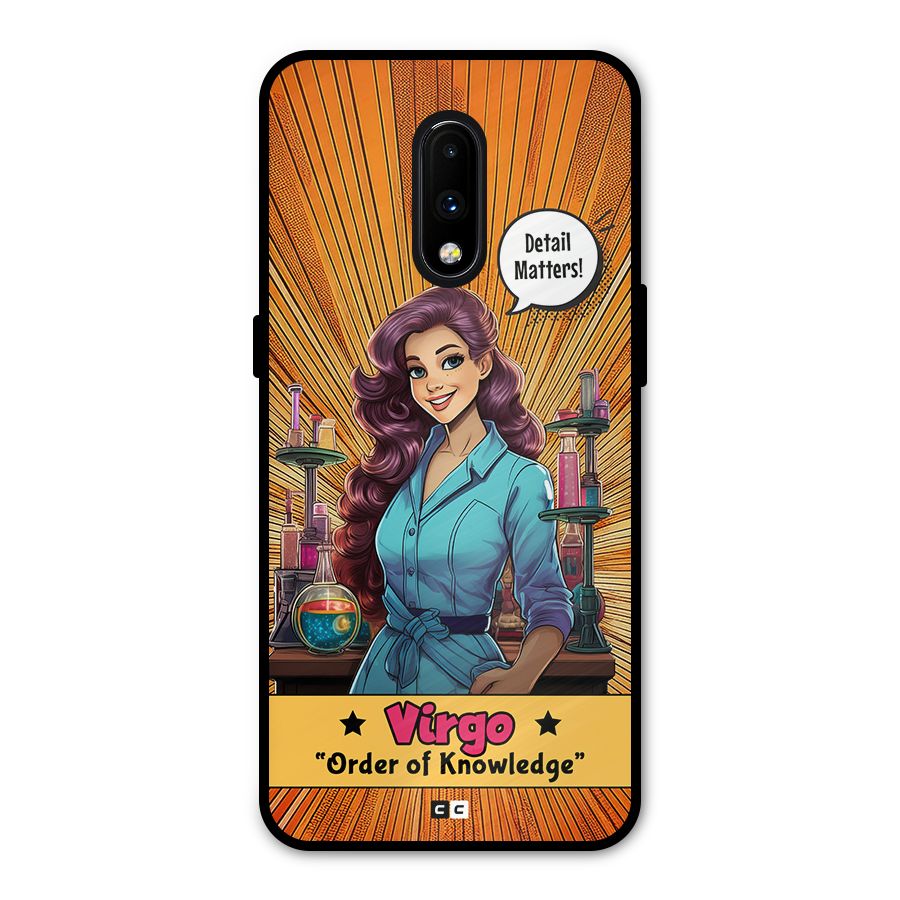 Virgo Order Metal Back Case for OnePlus 7