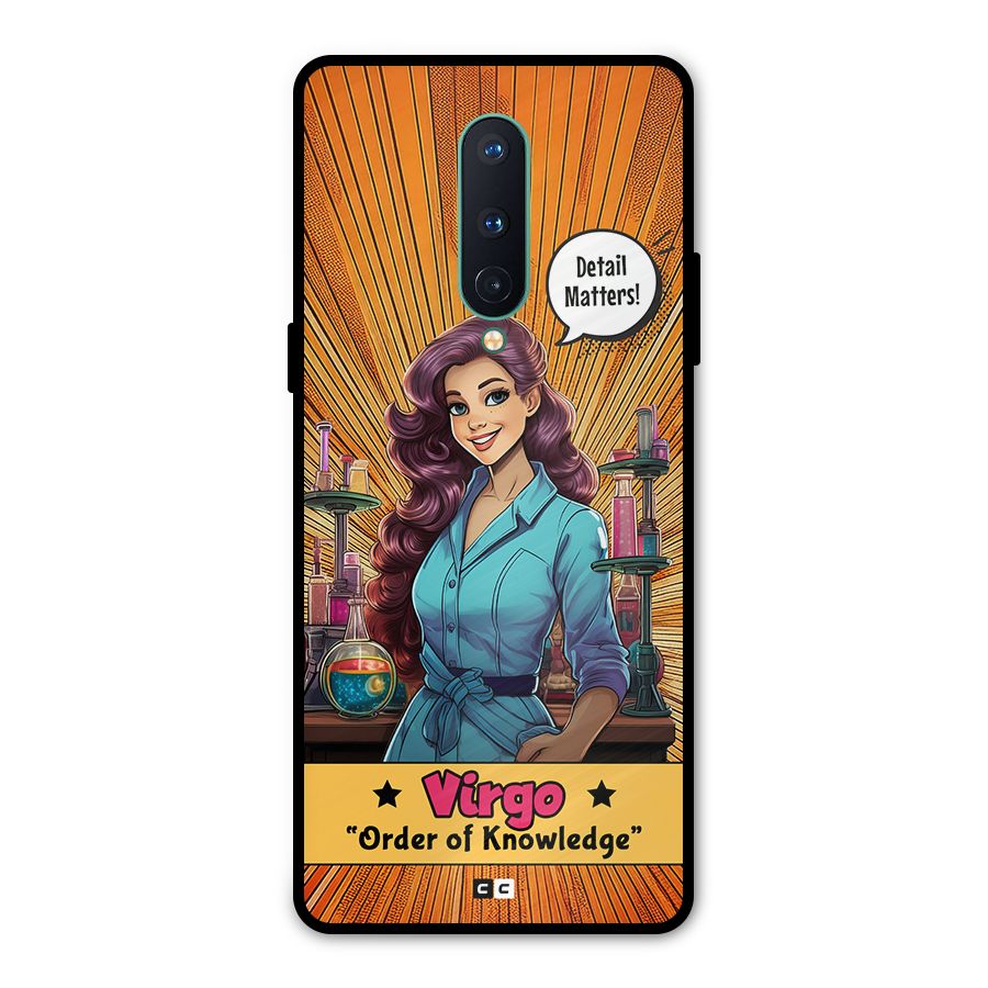 Virgo Order Metal Back Case for OnePlus 8