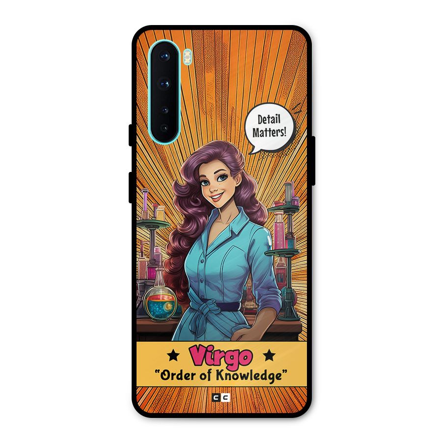 Virgo Order Metal Back Case for OnePlus Nord