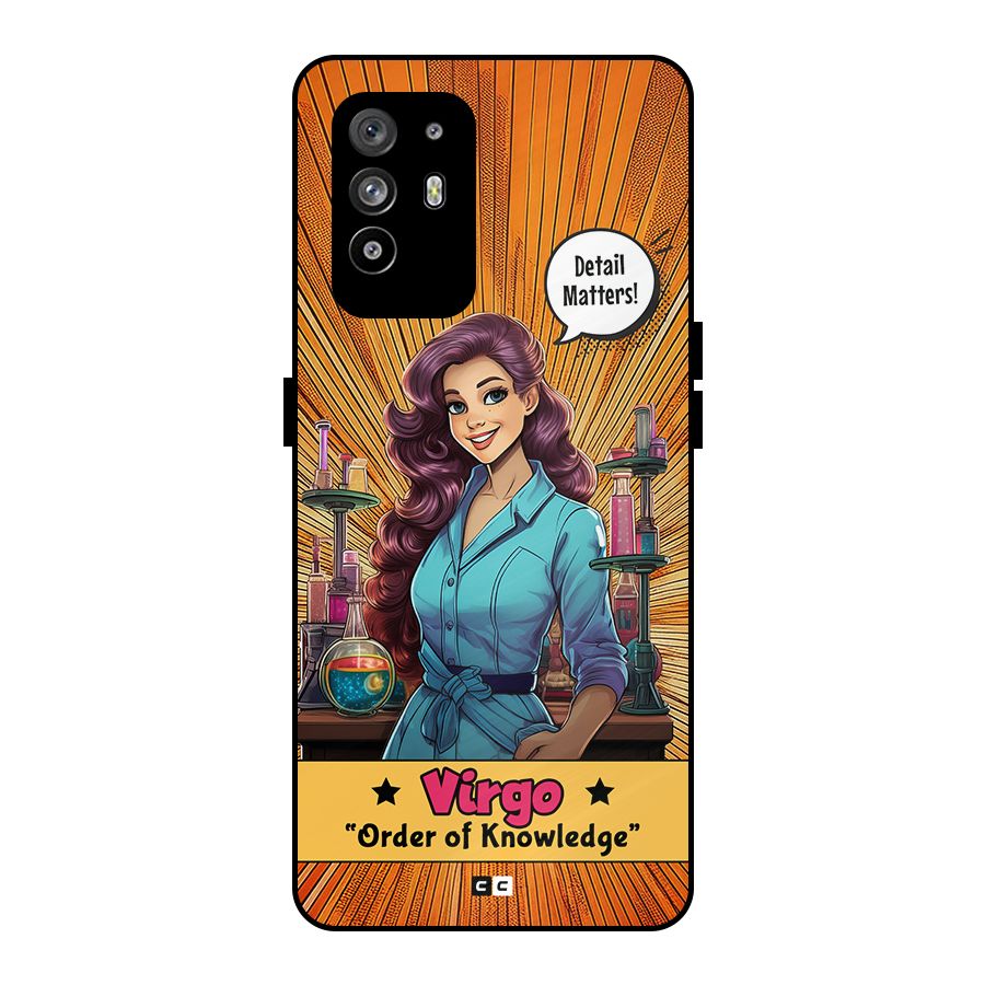 Virgo Order Metal Back Case for Oppo F19 Pro Plus 5G