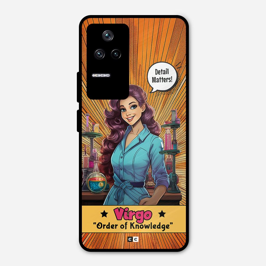 Virgo Order Metal Back Case for Poco F4 5G