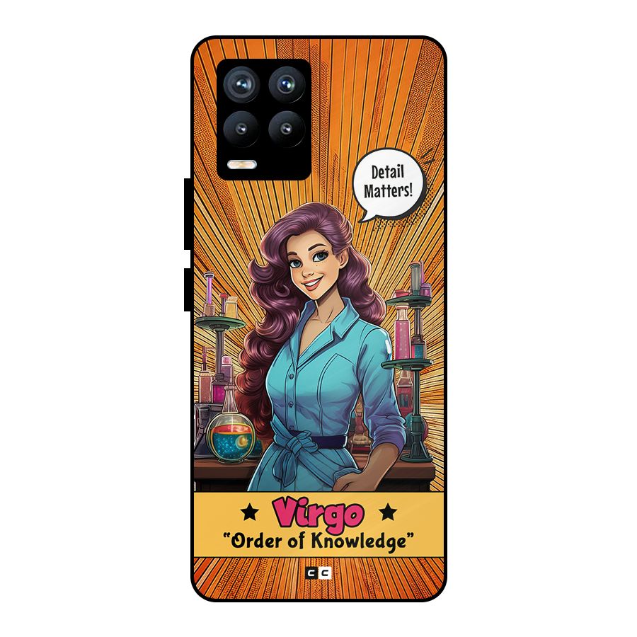 Virgo Order Metal Back Case for Realme 8 Pro
