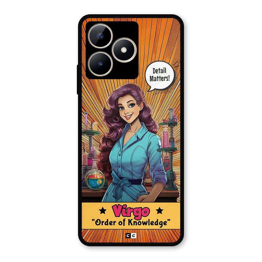 Virgo Order Metal Back Case for Realme C53