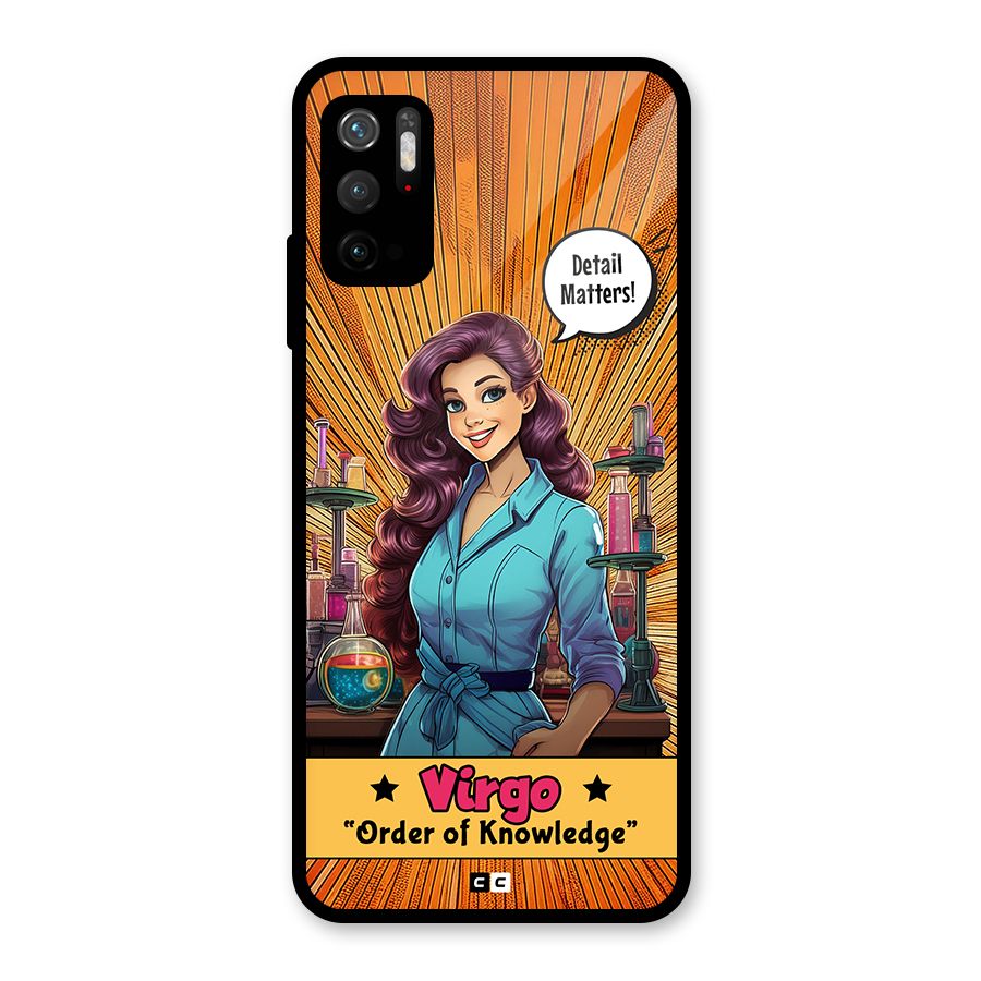 Virgo Order Metal Back Case for Redmi Note 10T 5G