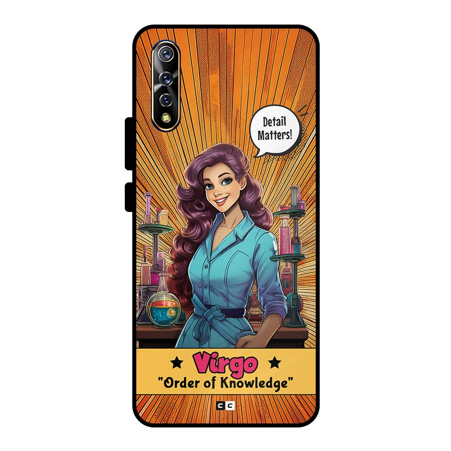 Virgo Order Metal Back Case for Vivo S1