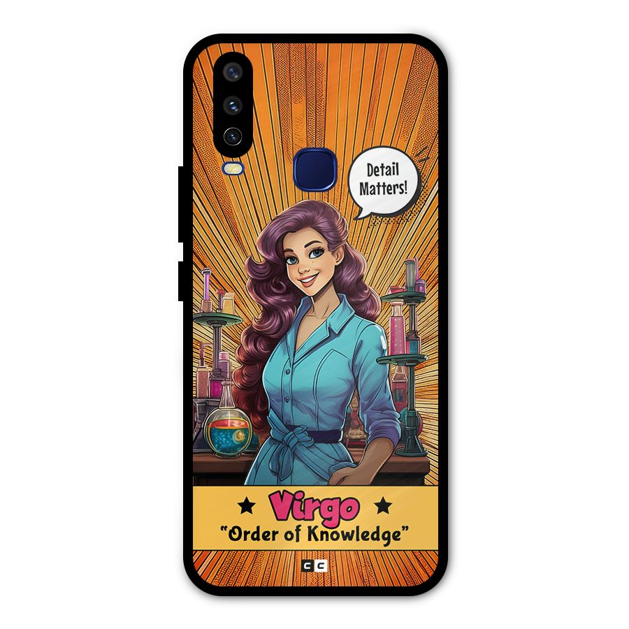 Virgo Order Metal Back Case for Vivo U10