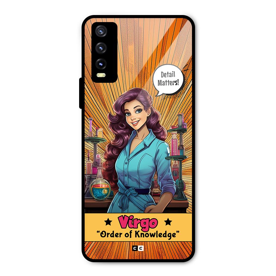 Virgo Order Metal Back Case for Vivo Y20