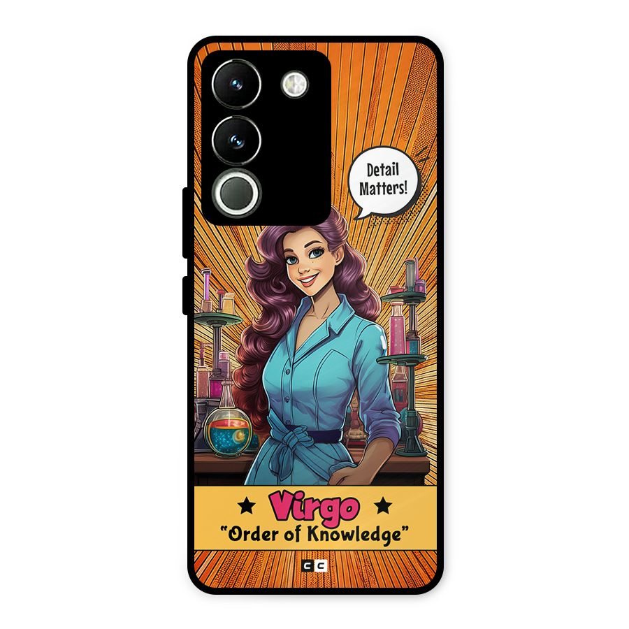 Virgo Order Metal Back Case for Vivo Y200