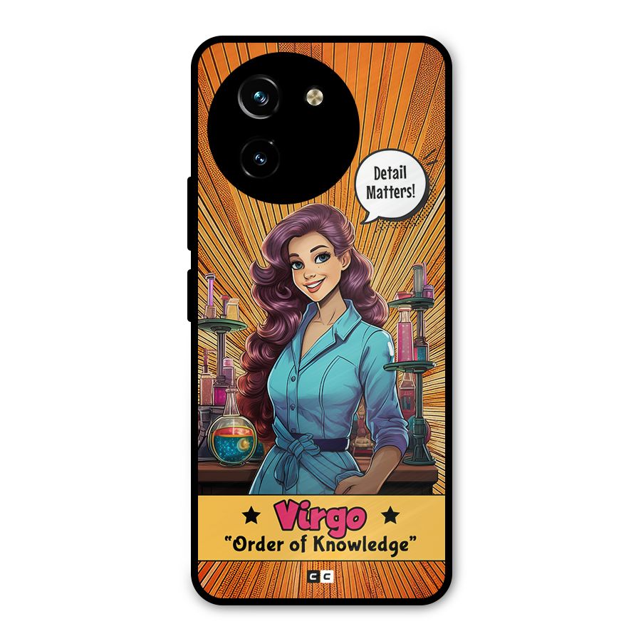 Virgo Order Metal Back Case for Vivo Y200i