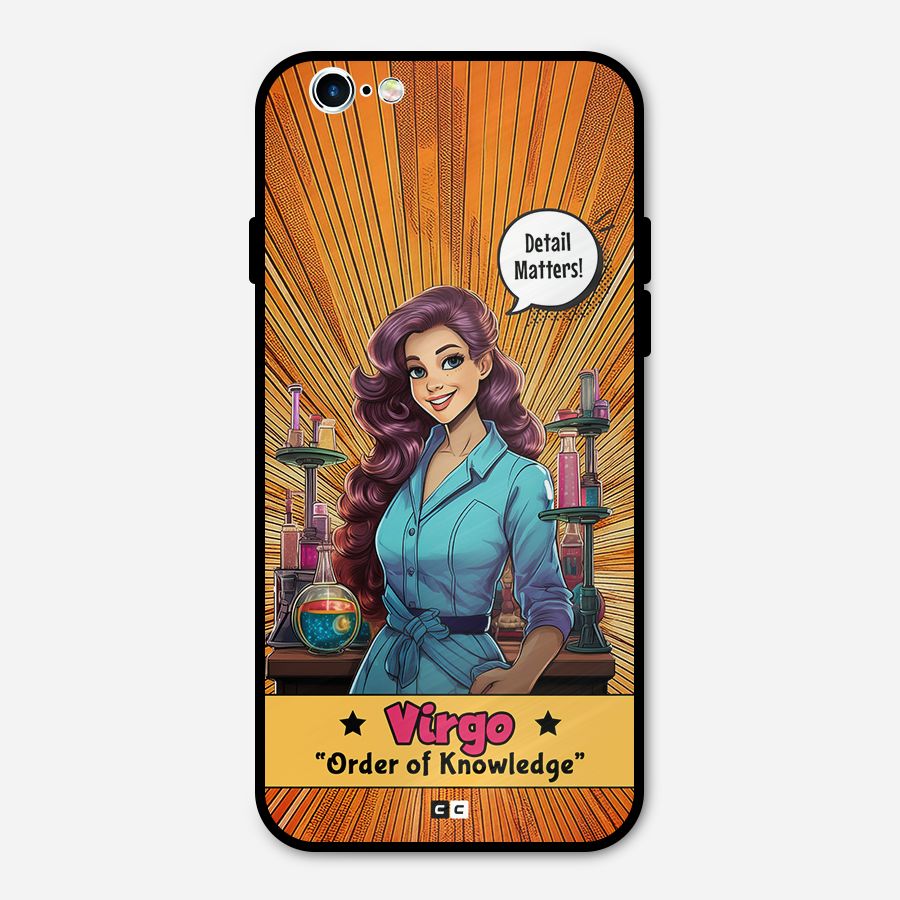 Virgo Order Metal Back Case for iPhone 6 6s