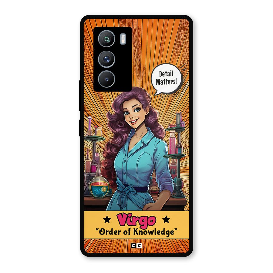 Virgo Order Metal Back Case for iQOO 9 SE
