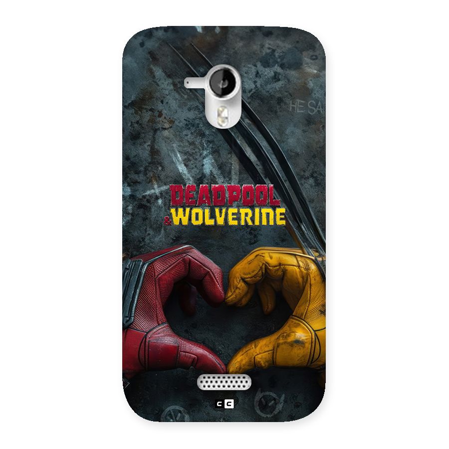 Wade Love Logan Back Case for Canvas HD A116