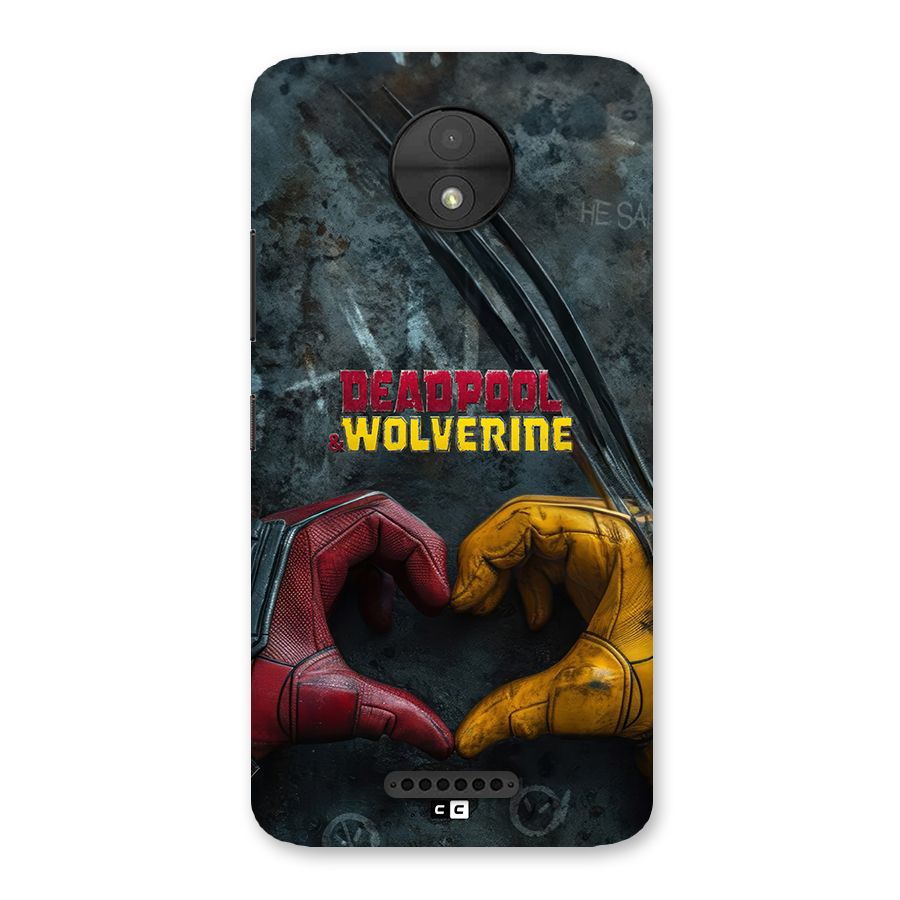 Wade Love Logan Back Case for Moto C