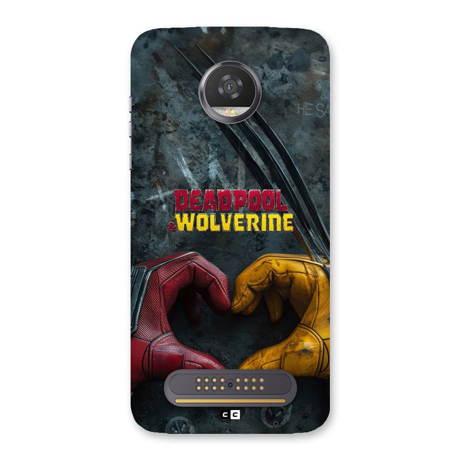Wade Love Logan Back Case for Moto Z2 Play