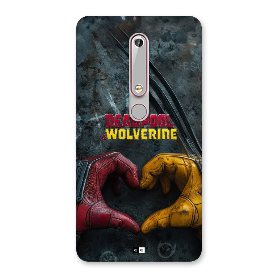 Wade Love Logan Back Case for Nokia 6.1