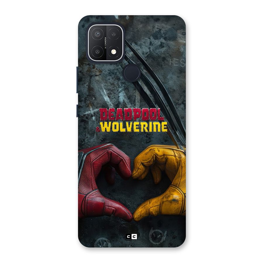 Wade Love Logan Back Case for Oppo A15