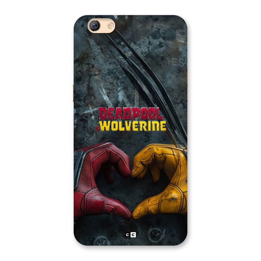 Wade Love Logan Back Case for Oppo F3 Plus
