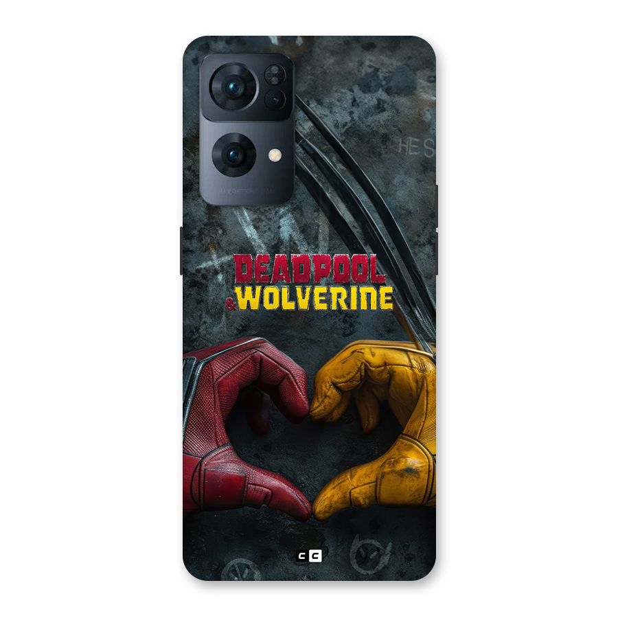 Wade Love Logan Back Case for Oppo Reno7 Pro 5G