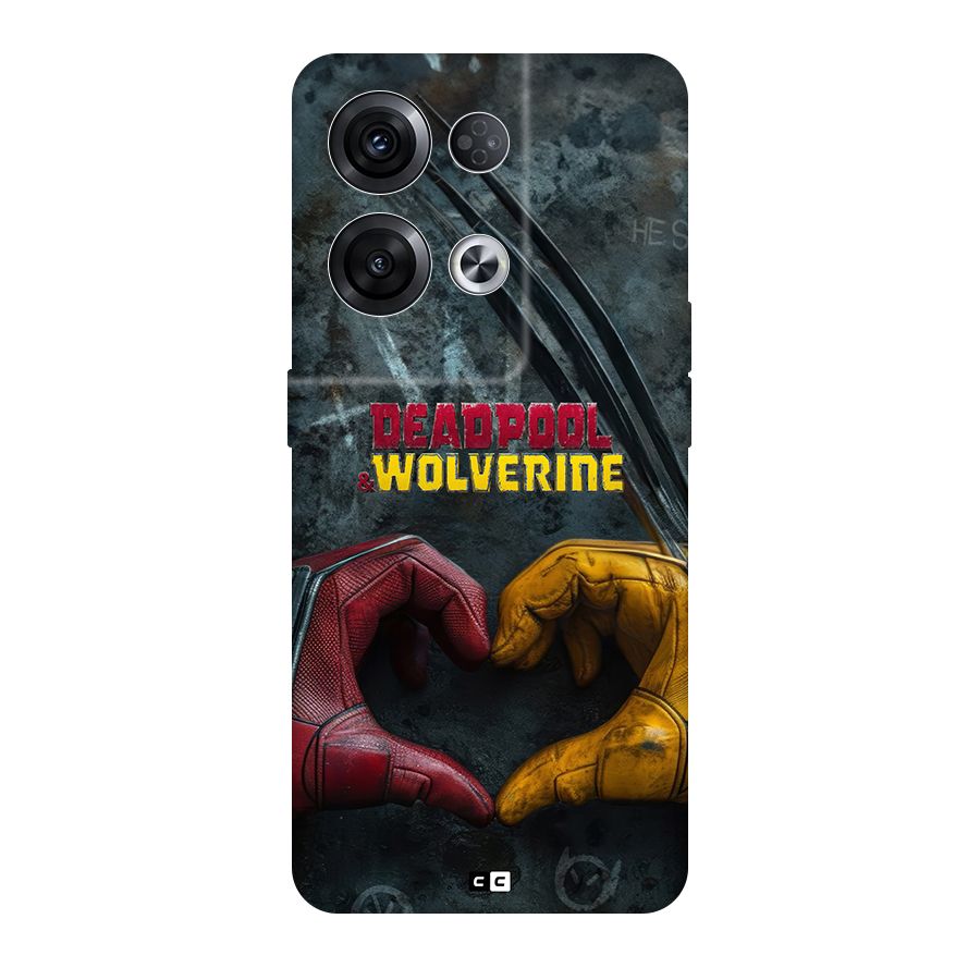 Wade Love Logan Back Case for Oppo Reno8 Pro 5G