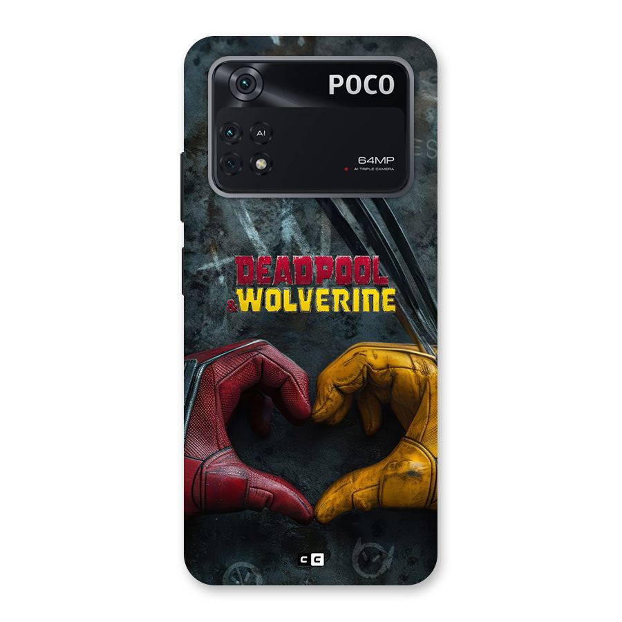 Wade Love Logan Back Case for Poco M4 Pro 4G