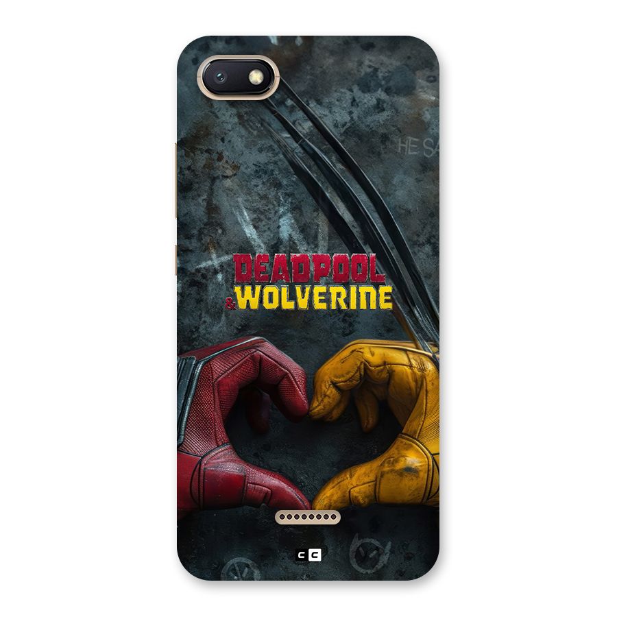 Wade Love Logan Back Case for Redmi 6A