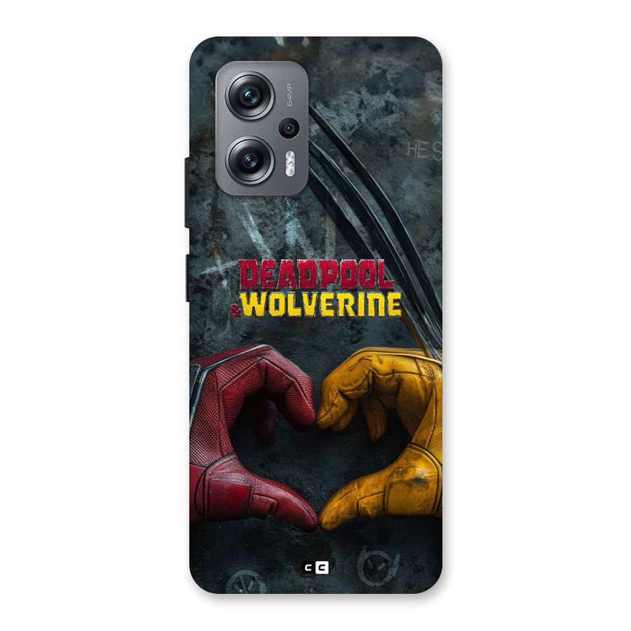 Wade Love Logan Back Case for Redmi K50i
