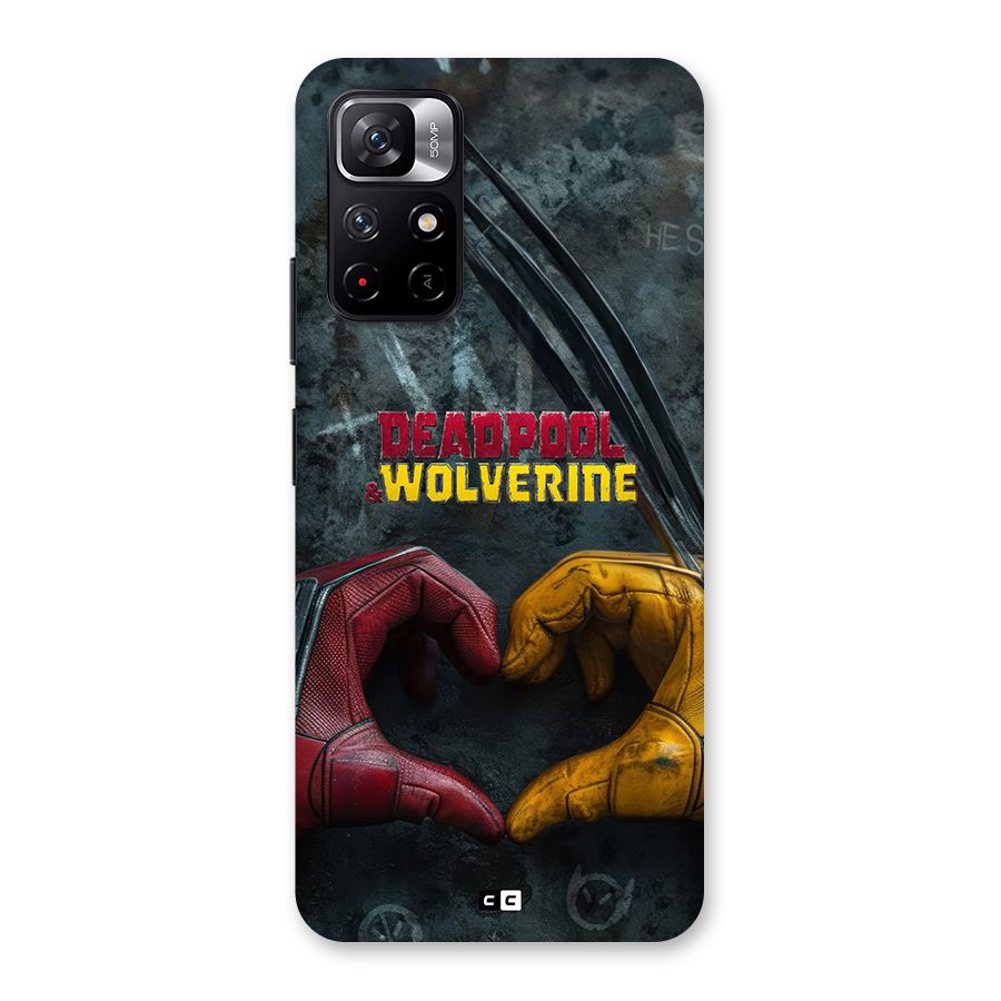 Wade Love Logan Back Case for Redmi Note 11T 5G