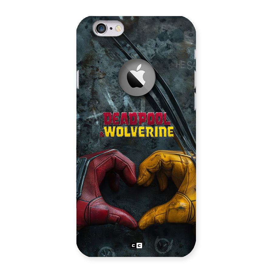 Wade Love Logan Back Case for iPhone 6 Logo Cut