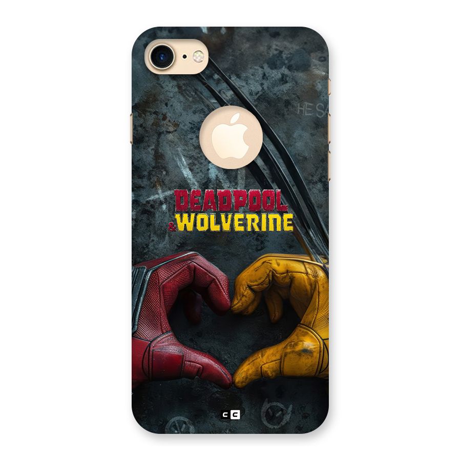 Wade Love Logan Back Case for iPhone 7 Logo Cut