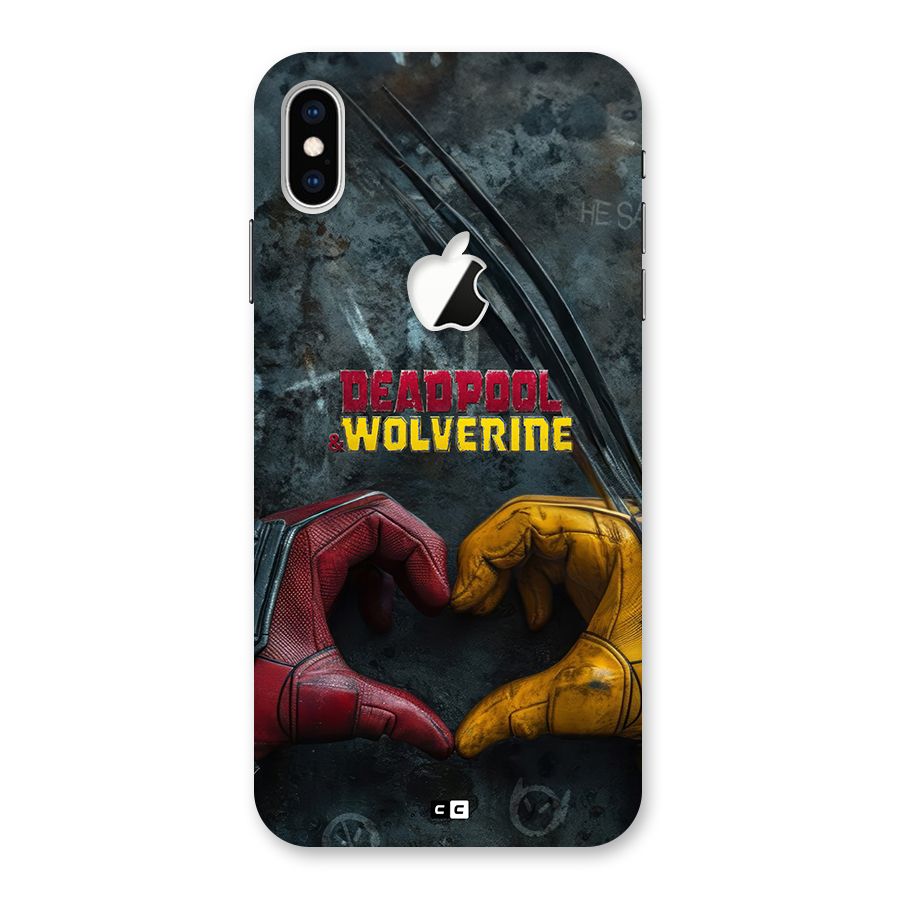 Wade Love Logan Back Case for iPhone XS Max Apple Cut