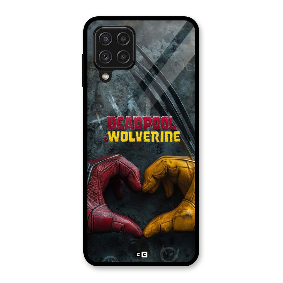 Wade Love Logan Glass Back Case for Galaxy A22 4G