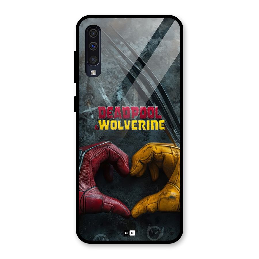 Wade Love Logan Glass Back Case for Galaxy A30s