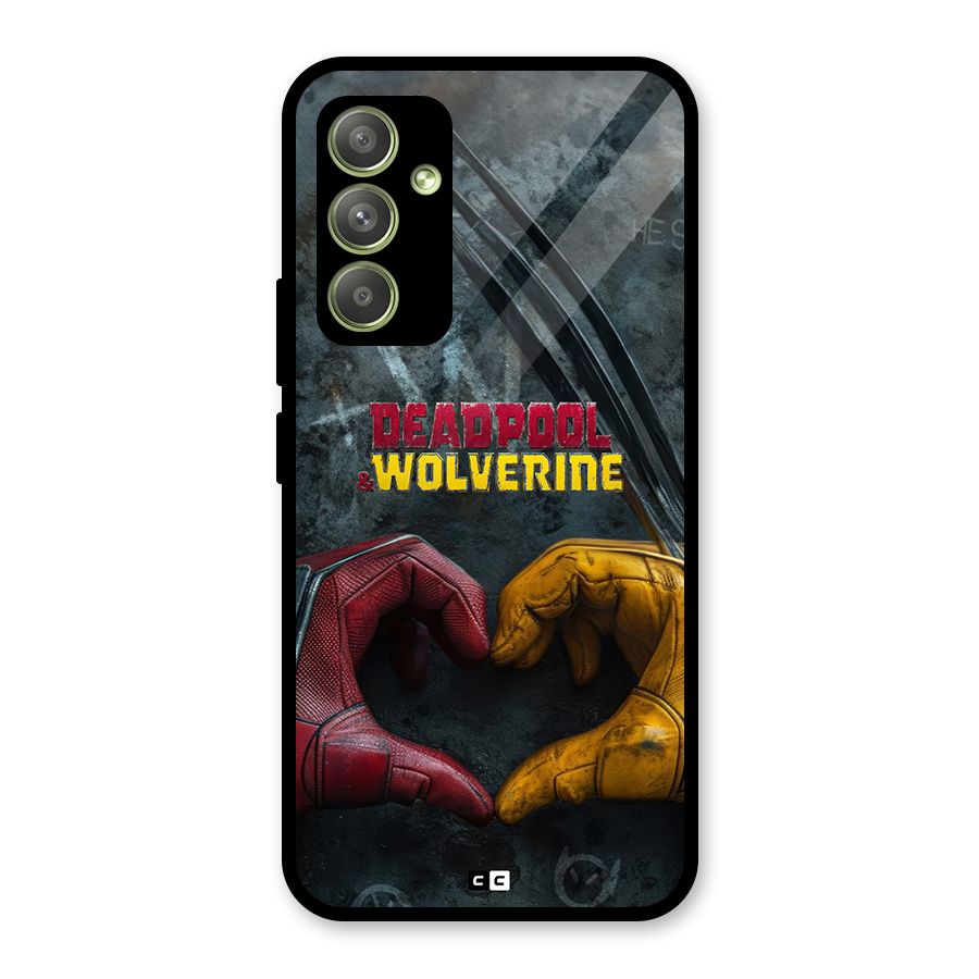 Wade Love Logan Glass Back Case for Galaxy A54