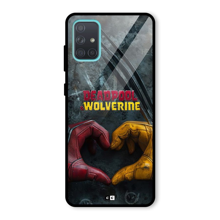 Wade Love Logan Glass Back Case for Galaxy A71